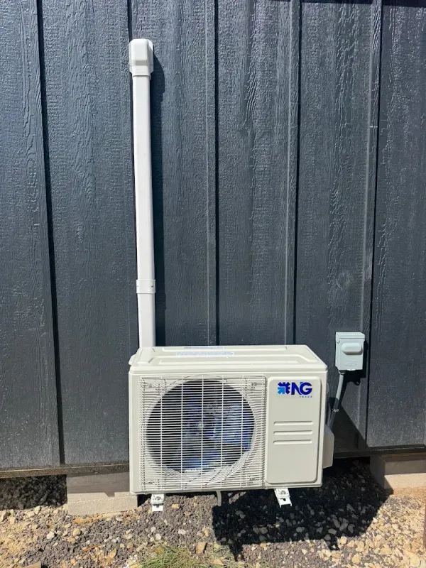 Completed ductless mini split installation in Texas — job 1
