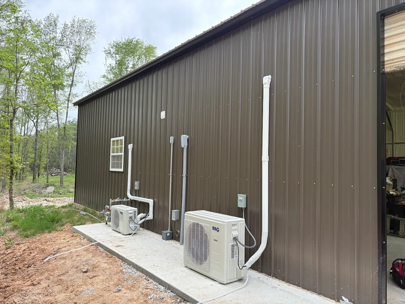Completed ductless mini split installation in Garland, TX — job 2