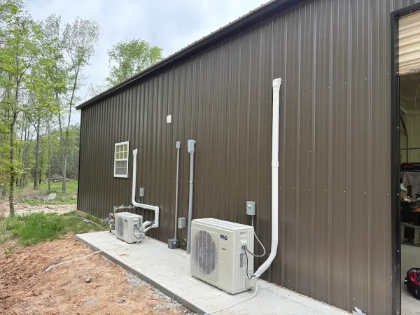 Completed ductless mini split installation in Texas — job 11