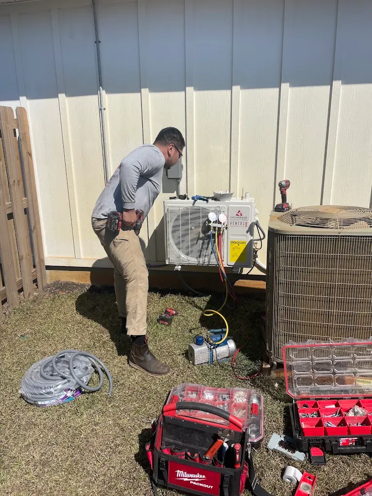 Completed ductless mini split installation in Garland, TX — job 4