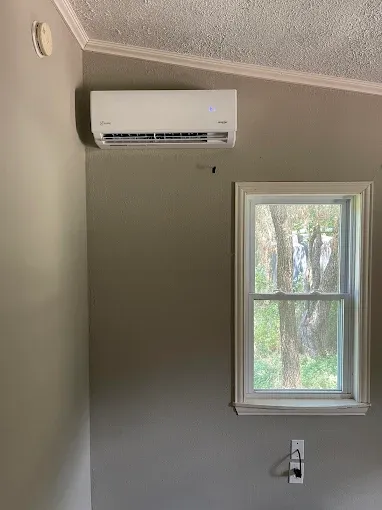 Completed ductless mini split installation in Garland, TX — job 8