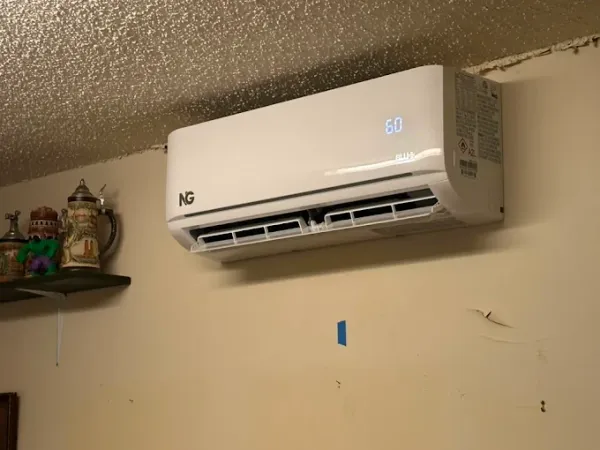 Completed ductless mini split installation — Multi-Zone Systems in Texas — job 8