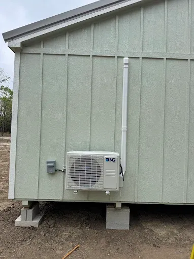 Completed ductless mini split installation — Commercial & IT in Texas — job 8