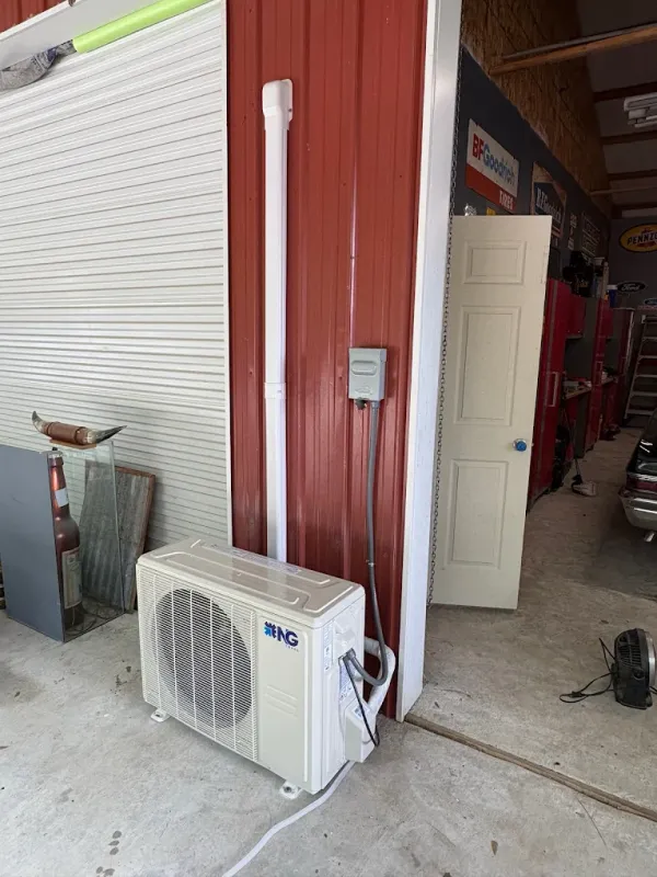 Completed ductless mini split installation in Texas — job 5