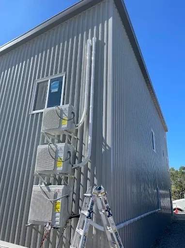 Completed ductless mini split installation in Texas — job 5