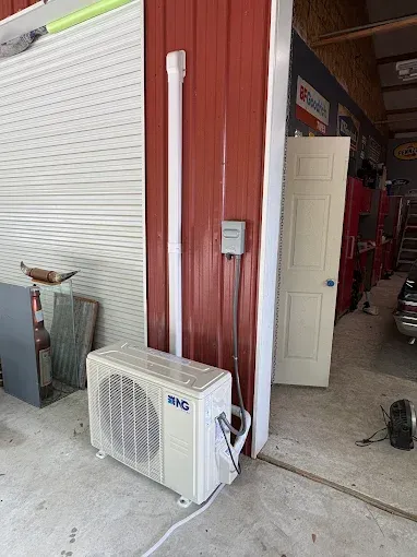 Completed ductless mini split installation in Texas — job 6