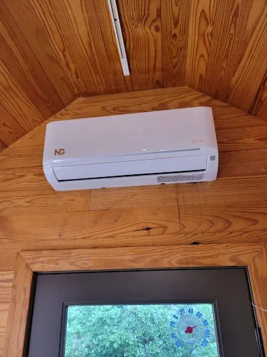 Completed ductless mini split installation in Richardson, TX — job 2