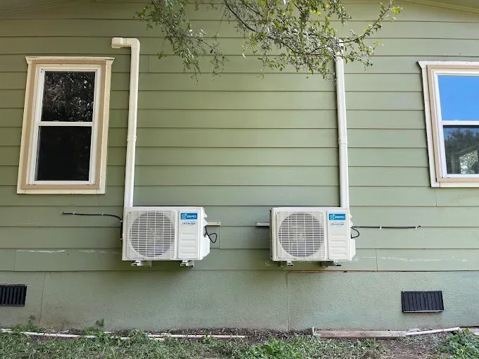 Completed ductless mini split installation in Richardson, TX — job 5