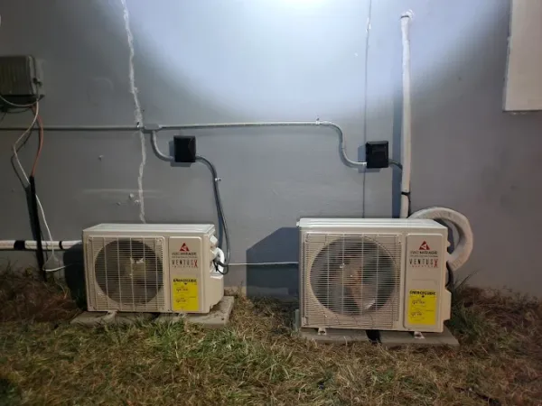 Completed ductless mini split installation — Whole-Home Replacement in Texas — job 3
