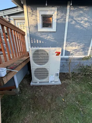 Completed ductless mini split installation in Richardson, TX — job 8