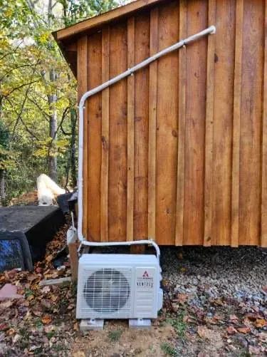 Completed ductless mini split installation in Irving, TX — job 6