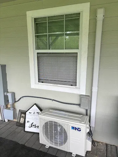 Completed ductless mini split installation in Irving, TX — job 7