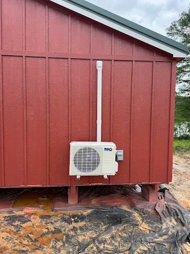 Completed ductless mini split installation in Irving, TX — job 8