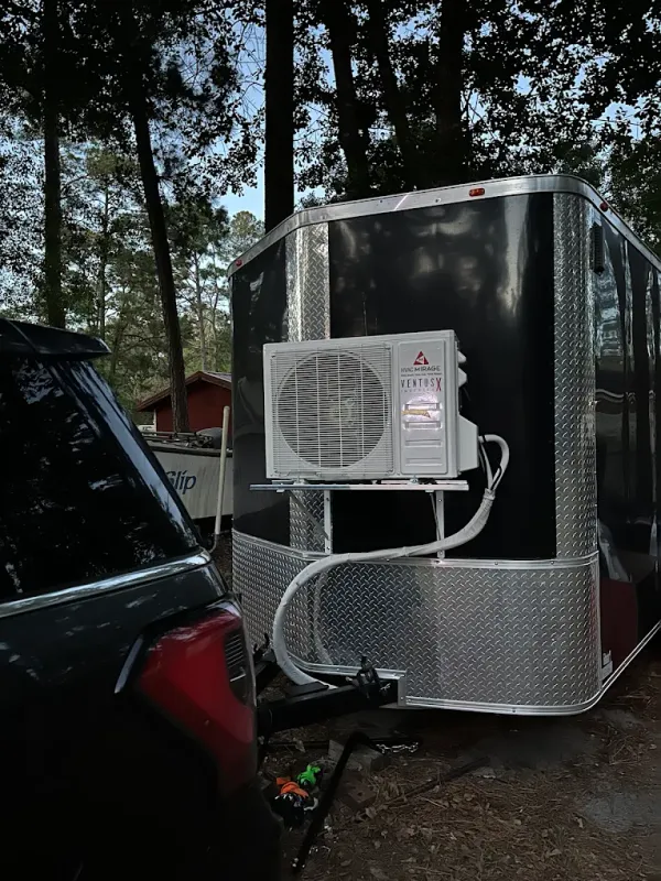 Completed ductless mini split installation in Texas — job 6