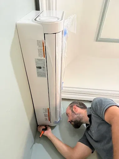 Completed ductless mini split installation in Spring, TX — job 6