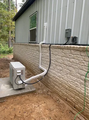 Completed ductless mini split installation in Spring, TX — job 8