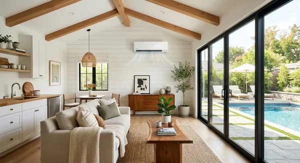 Mini Splits for ADUs & Pool Houses — ductless mini split installation in Texas