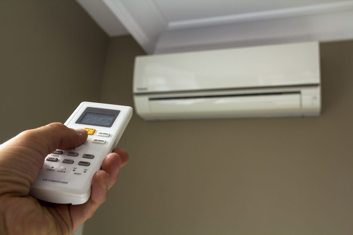Mini split installation